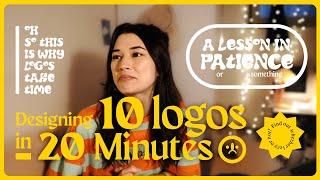 Designing 10 Logos in 20 Minutes