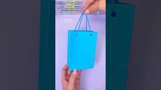 How to make paper gift bag ️ #shorts #diy #craft #handmade #art #papercraft #love #gift #giftideas