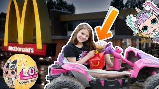 LOL Surprise Wave 2 Confetti Pop Happy Meal at Mcdonalds Drive Thru