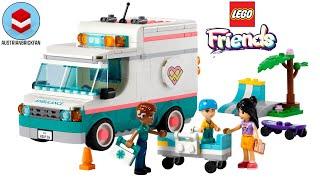 LEGO Friends 42613 Heartlake City Hospital Ambulance Speed Build Review