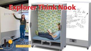 The Explorer Think Nook - A Calming & Collaborative Workspace | Worthington Direct