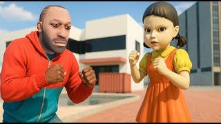 FRANKLIN VS SQUID GAME (indian bikes driving 3d)