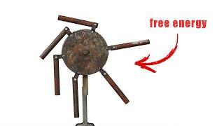 I build a free energy perpetual motion machine