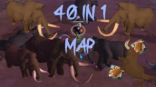 Albion Online - How many Mammoths fit in 1 MAP ? Lands Awakened Update