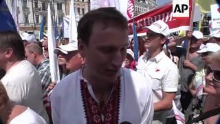 Thousands gather to demand freedom for Yulya Tymoshenko