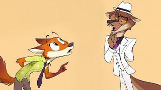 Nick Wilde Meets Mr. Wolf