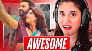 Chuttamalle Song Reaction | Devara | NTR | Janhvi Kapoor | Anirudh | Shilpa Rao | Ashmita Reacts