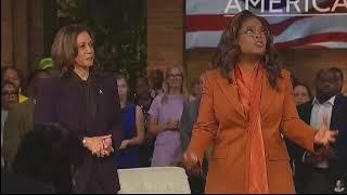 Kamala Harris and Oprah Winfrey speak at Michigan campaign event – watch live