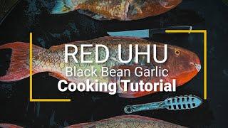 Red Uhu Black Bean Garlic -Cooking Tutorial - Spearfishing Hawaii Catch and Cook