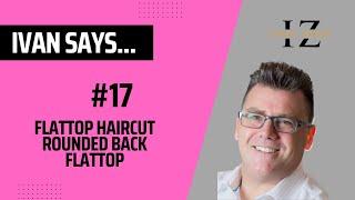 Cut a rounded back flattop clipper haircut variation