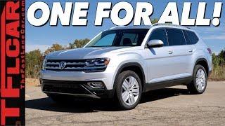 2019 Volkswagen Atlas Review: So Many Choices Your Head Will Spin!