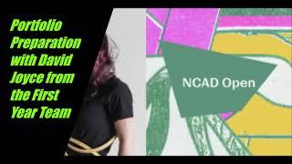 NCAD Open: Portfolio Preparation with David Joyce