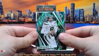 10-14-24 2023 Panini Phoenix Football H2 Hobby PYT Box Break #743 - Pick Your Team!