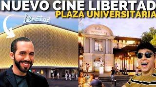 NUEVO CINE LIBERTAD y NUEVA PLAZA UNIVERSITARIA en EL SALVADOR | HeyObi