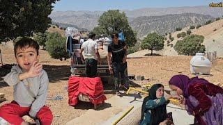 **Towards the Cool Green; The Beginning of Chavil Nomads’ Summer Migration**