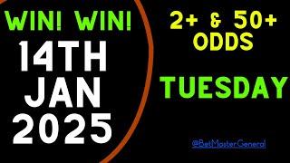 Football Prediction Today 14-01-2025 | Betting tips Today | Soccer Predictions today | Football Tips