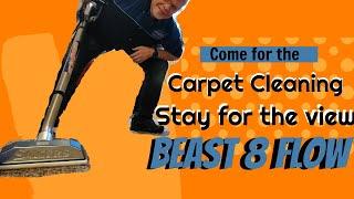 Come for the View, Stay for the Carpet Cleaning | 8 Flow jetting on our wands