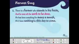 Harvest Song - Words on Screen™ Original