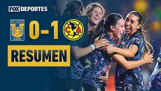  SONRÍEN LAS AMERICANISTAS | Tigres 0-1 América | HIGHLIGHTS | Liga MX Femenil