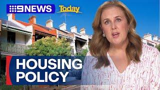 Domain Property Editor Alice Stolz on housing policy proposals | 9 News Australia