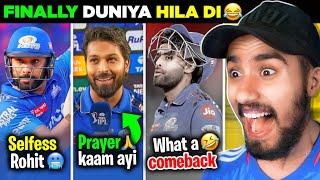 Mubarak Ho! Hardik's FIRST WIN  | Rohit Sharma 49 | MI vs DC & GT vs LSG