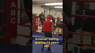 amateur boxing sparing at Hebden Bridge