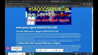 smm panel nigeria NSBOOSTBD.COM