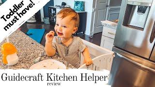 Guidecraft Kitchen Helper | Review | Toddler must have