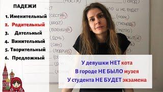 Родительный падеж. Существительные. Часть 1 || Падежи