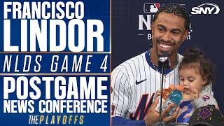 Francisco Lindor on NLDS victory and Mets next steps: ‘I want to win it all’ | SNY