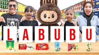 BELANJA BULANAN SESUAI NAMA LABUBU!! BARENG ALUNA AMANDA DAN MAMI DI SUPERMARKET!!