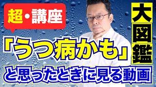 「うつ病かも」と思った時に見る動画　大図鑑【超・講座】【精神科医・樺沢紫苑】