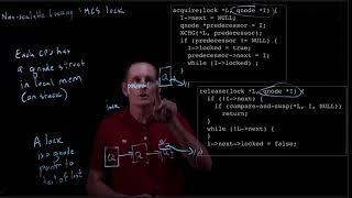 CS 134 OS—21:  Non-Scalable Locking: MCS lock