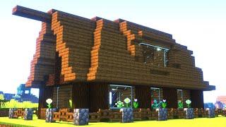 Small House in Minecraft: Timelapse #Shorts