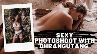 Photoshoot with Ohrangutang