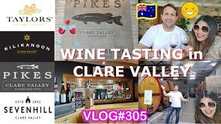 A DAY OUT IN CLARE VALLEY, SOUTH AUSTRALIA  + WINE TASTING & VINEYARDS + WALKING TOUR 2022 +4K