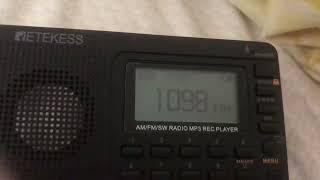 CBS DWAD 1098 kHz AM