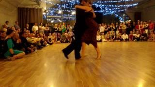 Carlitos Espinoza & Noelia Hurtado. Violetas (Vals). Tesoromio Tango Weekend, Kiev 2017