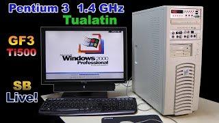 Pentium 3 Tualatin 1.4 GHz final build - RETRO Hardware