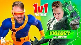 BETRAYED by my Son *1v1 Challenge* in Fortnite! K-CITY GAMING