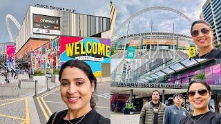 The Famous Wembley Stadium In London || London Designer Outlet Mall