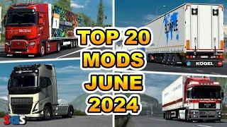 |ETS2 1.50| TOP 20 MODS - JUNE [2024]