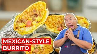 Paboritong Mexican Burrito Recipe! | SIMPOL | CHEF TATUNG