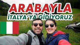 ALMANYA'DAN İTALYA'YA ARAÇLA GİDİYORUZ | Dolomitler, Güney Tirol, Bolzano (Bölüm 1)