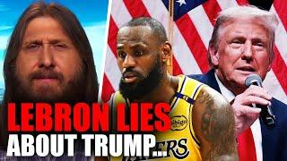 LeBron Has To Lie About Trump To Endorse Kamala | The Ricky Cobb Show