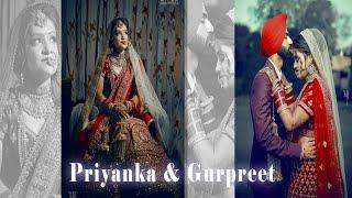 Cinematic Wedding Story 2021 || Priyanka & Gurpreet || Milan Productions || Sikh Wedding || India