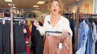 I Found a $700 Dress at the THRIFT STORE for $25! | Building A Capsule Wardrobe | Dominique Sachse
