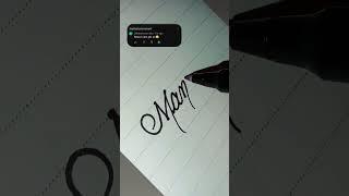 #signature #art #calligraphy #handwriting ##subscribemychannel