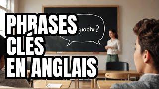 Phrases faciles et importantes pour commencer une conversation en ANGLAIS