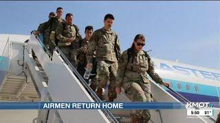 Team from Minot Air Force Base returns from month-long deployment